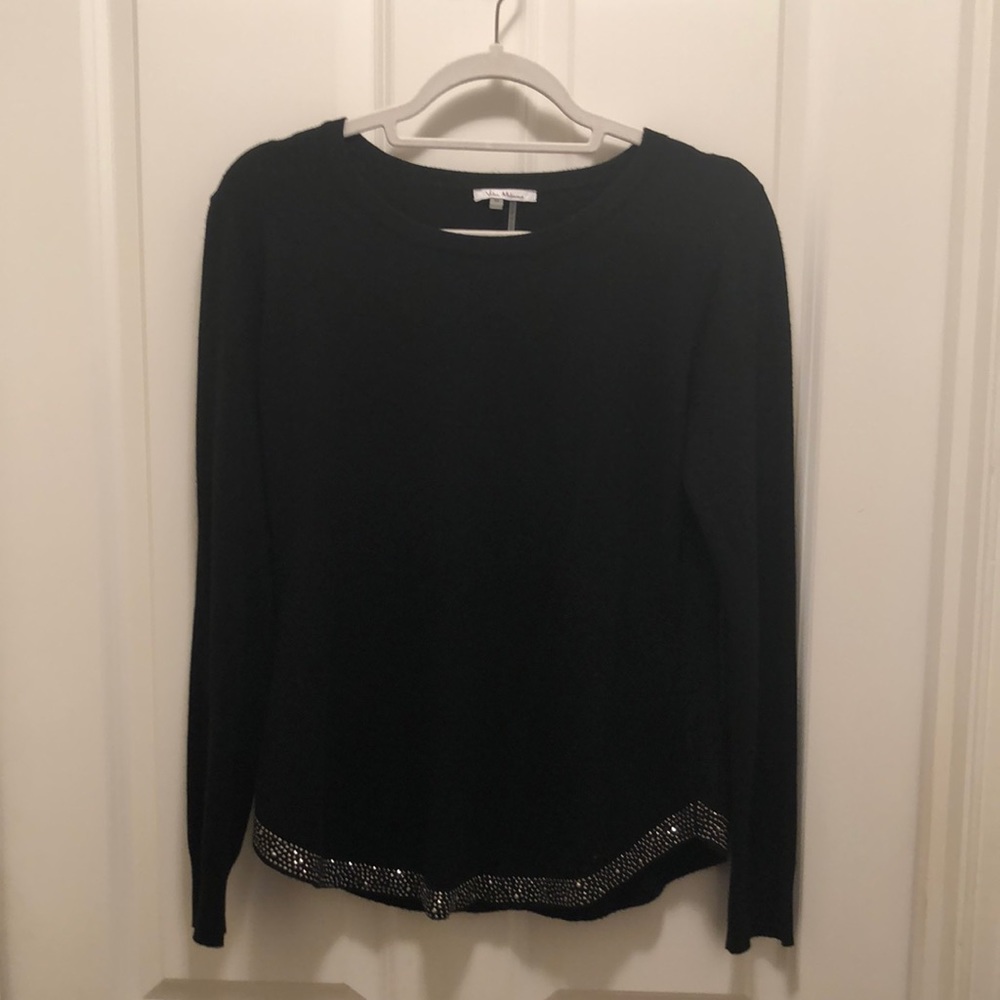 Black sparkly sweater